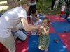 Сенсорная сказка на природе: выездное занятие для малышей от 4 месяцев до 3 лет.