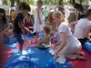 Сенсорная сказка на природе: выездное занятие для малышей от 4 месяцев до 3 лет.