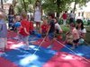 Сенсорная сказка на природе: выездное занятие для малышей от 4 месяцев до 3 лет.