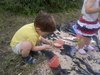 Сенсорная сказка на природе: выездное занятие для малышей от 4 месяцев до 3 лет.