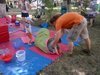 Сенсорная сказка на природе: выездное занятие для малышей от 4 месяцев до 3 лет.