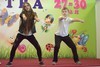 Уличные танцы. Выступает филиал на Патриса