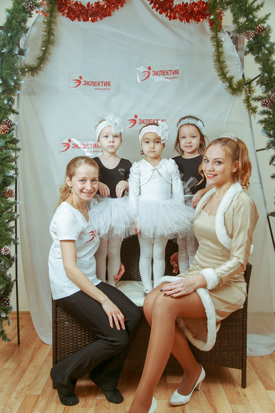 Фотогалерея новогоднего семейного праздника в Эклектик-студио 28 декабря 2013 года