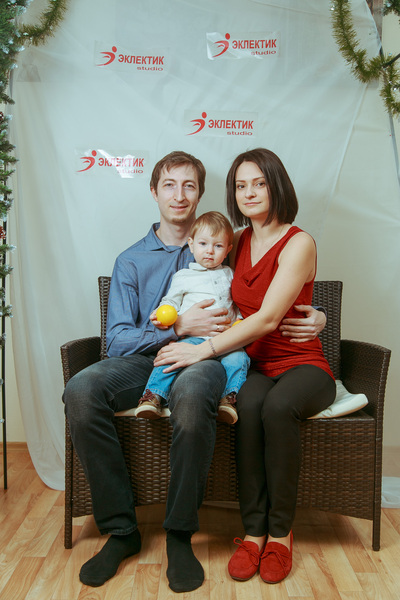 Фотогалерея новогоднего семейного праздника в Эклектик-студио 28 декабря 2013 года