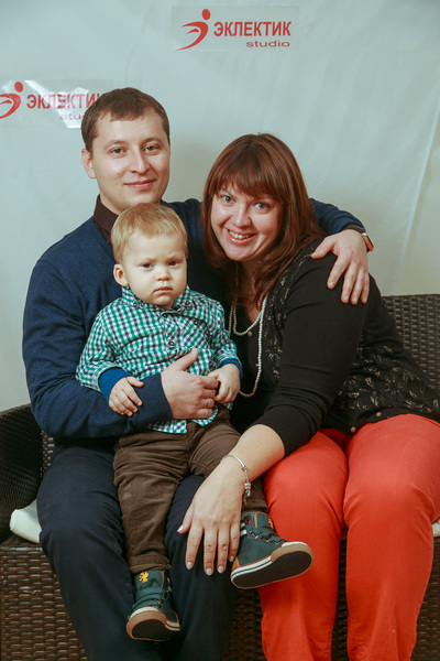 Фотогалерея новогоднего семейного праздника в Эклектик-студио 28 декабря 2013 года