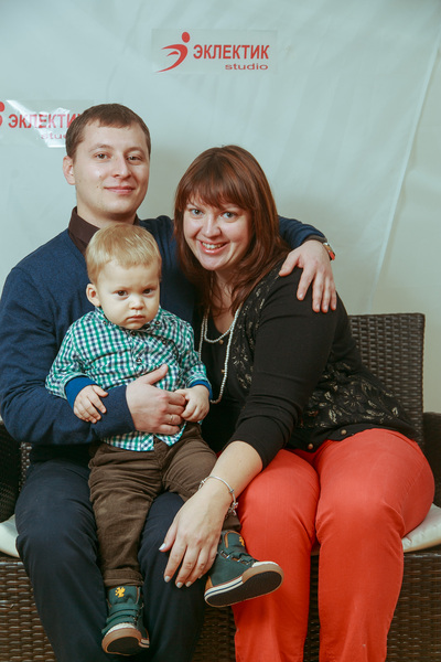 Фотогалерея новогоднего семейного праздника в Эклектик-студио 28 декабря 2013 года