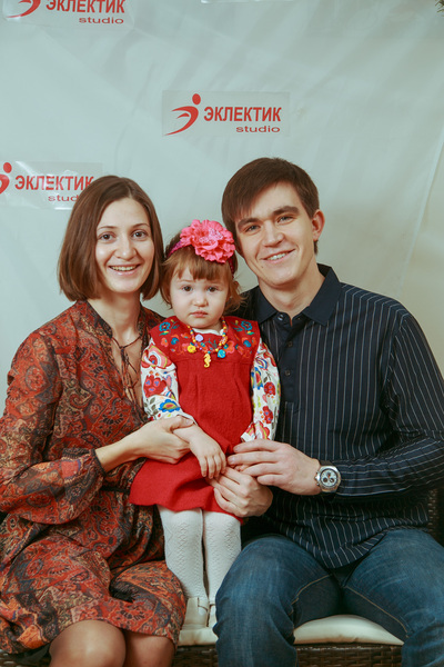 Фотогалерея новогоднего семейного праздника в Эклектик-студио 28 декабря 2013 года