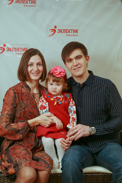Фотогалерея новогоднего семейного праздника в Эклектик-студио 28 декабря 2013 года