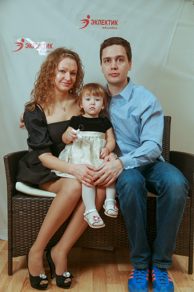 Фотогалерея новогоднего семейного праздника в Эклектик-студио 28 декабря 2013 года