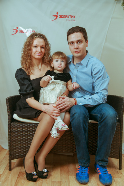 Фотогалерея новогоднего семейного праздника в Эклектик-студио 28 декабря 2013 года