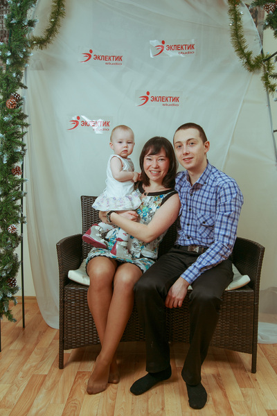 Фотогалерея новогоднего семейного праздника в Эклектик-студио 28 декабря 2013 года