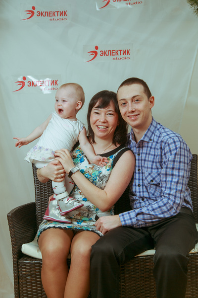 Фотогалерея новогоднего семейного праздника в Эклектик-студио 28 декабря 2013 года