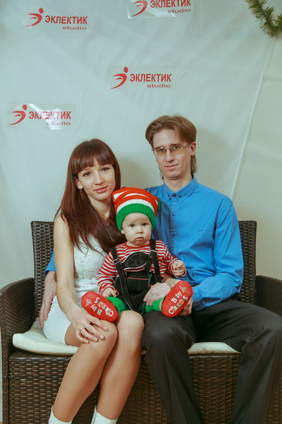 Фотогалерея новогоднего семейного праздника в Эклектик-студио 28 декабря 2013 года