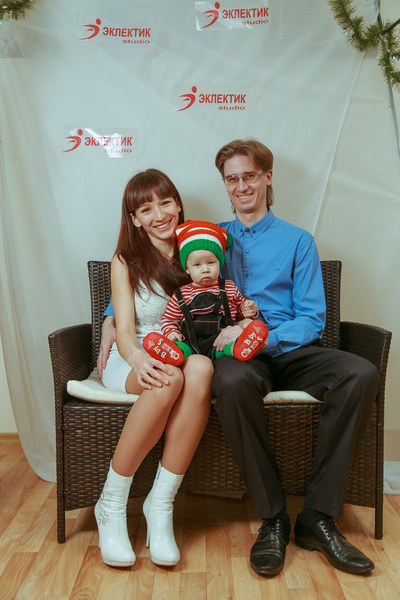 Фотогалерея новогоднего семейного праздника в Эклектик-студио 28 декабря 2013 года