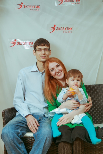 Фотогалерея новогоднего семейного праздника в Эклектик-студио 28 декабря 2013 года