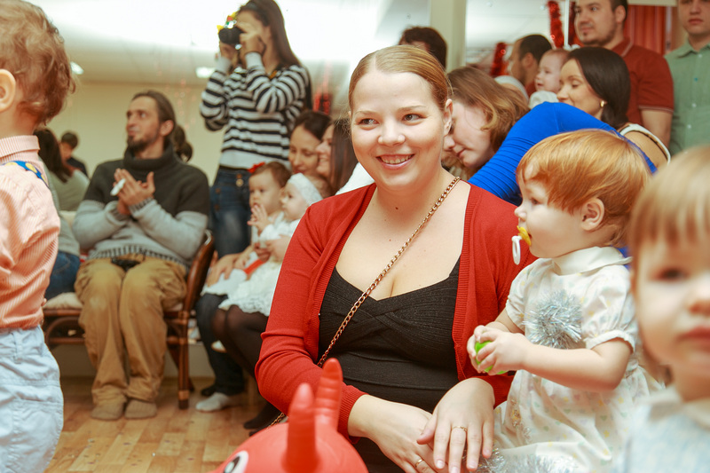 Фотогалерея новогоднего семейного праздника в Эклектик-студио 28 декабря 2013 года