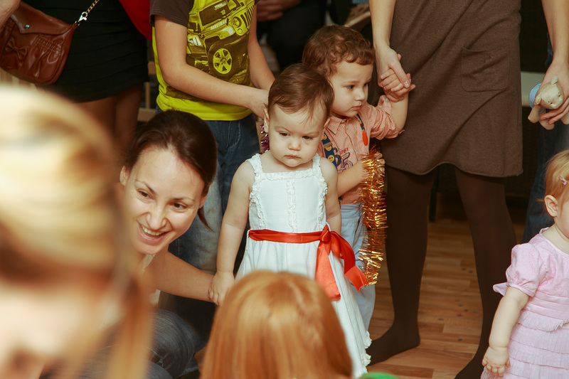 Фотогалерея новогоднего семейного праздника в Эклектик-студио 28 декабря 2013 года