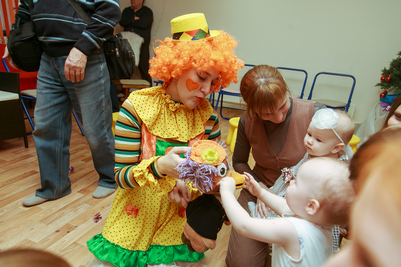Фотогалерея новогоднего семейного праздника в Эклектик-студио 28 декабря 2013 года