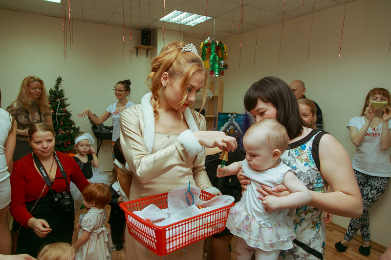 Фотогалерея новогоднего семейного праздника в Эклектик-студио 28 декабря 2013 года