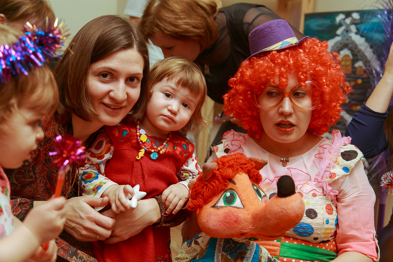 Фотогалерея новогоднего семейного праздника в Эклектик-студио 28 декабря 2013 года