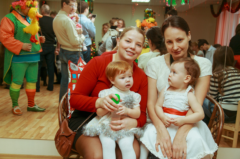 Фотогалерея новогоднего семейного праздника в Эклектик-студио 28 декабря 2013 года