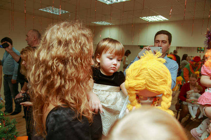 Фотогалерея новогоднего семейного праздника в Эклектик-студио 28 декабря 2013 года