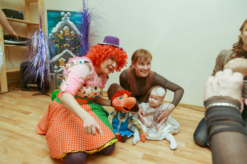 Фотогалерея новогоднего семейного праздника в Эклектик-студио 28 декабря 2013 года