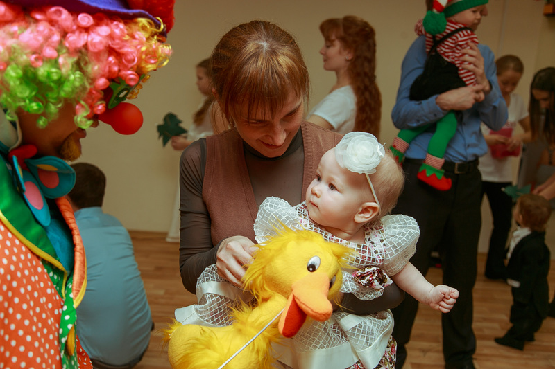 Фотогалерея новогоднего семейного праздника в Эклектик-студио 28 декабря 2013 года