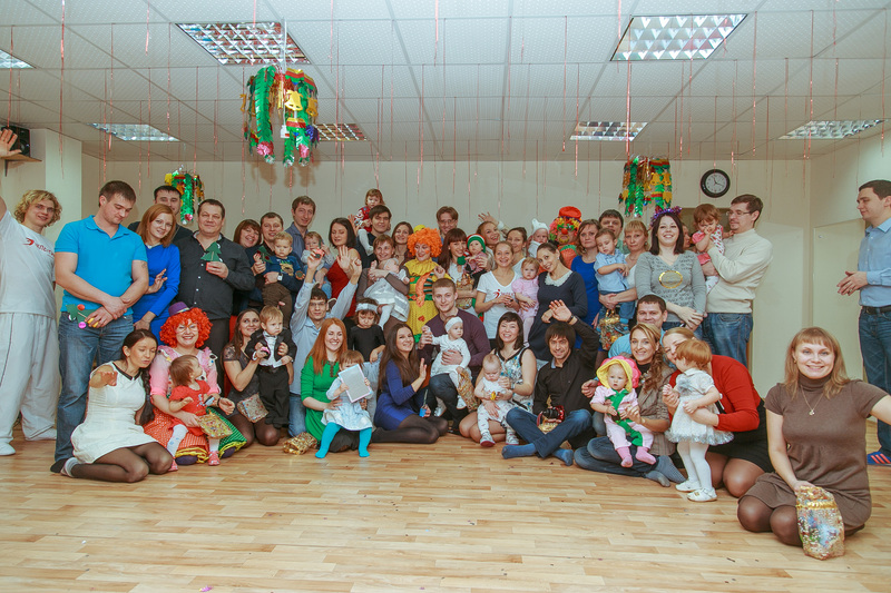 Фотогалерея новогоднего семейного праздника в Эклектик-студио 28 декабря 2013 года