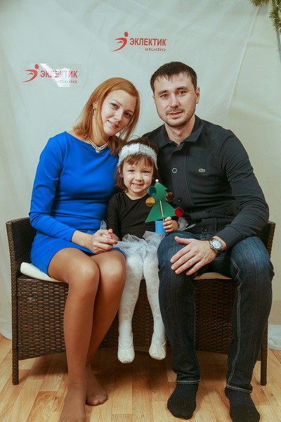 Фотогалерея новогоднего семейного праздника в Эклектик-студио 28 декабря 2013 года