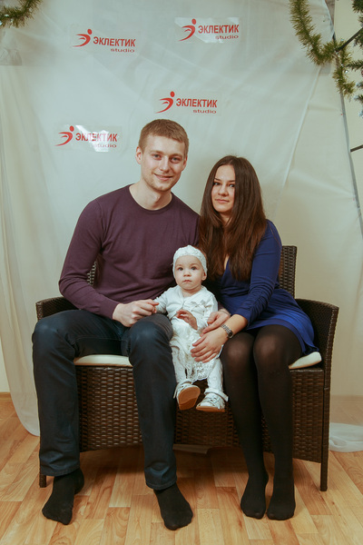 Фотогалерея новогоднего семейного праздника в Эклектик-студио 28 декабря 2013 года