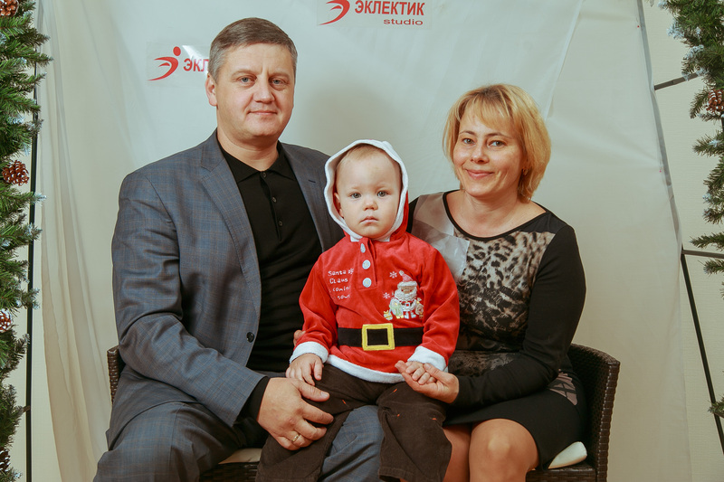 Фотогалерея новогоднего семейного праздника в Эклектик-студио 28 декабря 2013 года
