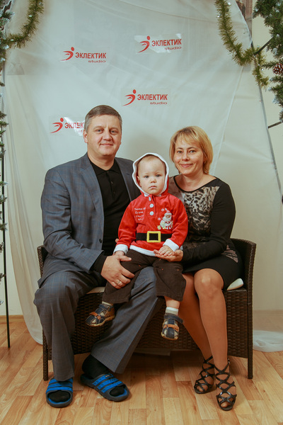 Фотогалерея новогоднего семейного праздника в Эклектик-студио 28 декабря 2013 года