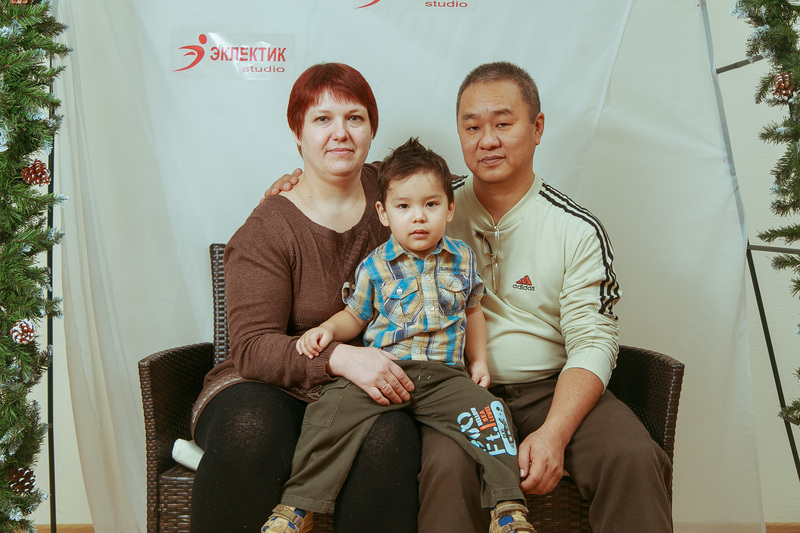 Фотогалерея новогоднего семейного праздника в Эклектик-студио 28 декабря 2013 года