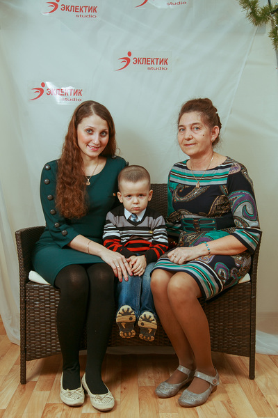 Фотогалерея новогоднего семейного праздника в Эклектик-студио 28 декабря 2013 года