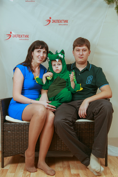 Фотогалерея новогоднего семейного праздника в Эклектик-студио 28 декабря 2013 года