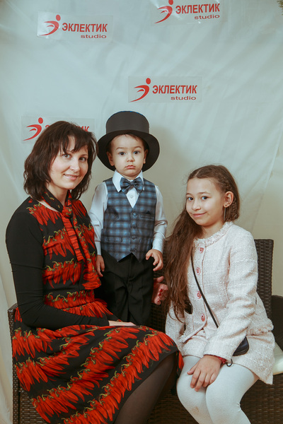 Фотогалерея новогоднего семейного праздника в Эклектик-студио 28 декабря 2013 года