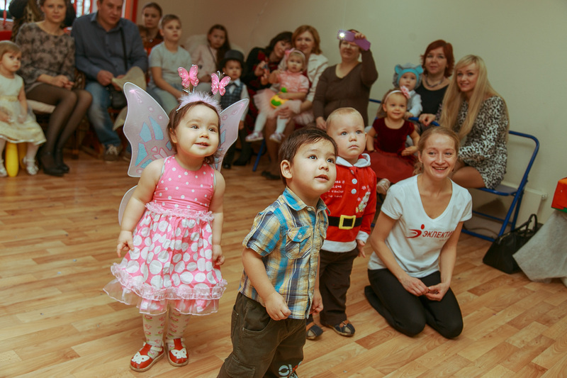 Фотогалерея новогоднего семейного праздника в Эклектик-студио 28 декабря 2013 года
