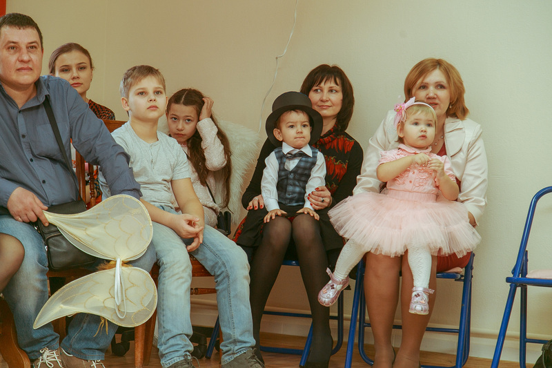 Фотогалерея новогоднего семейного праздника в Эклектик-студио 28 декабря 2013 года