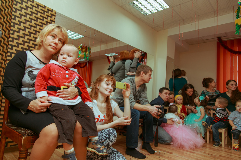 Фотогалерея новогоднего семейного праздника в Эклектик-студио 28 декабря 2013 года