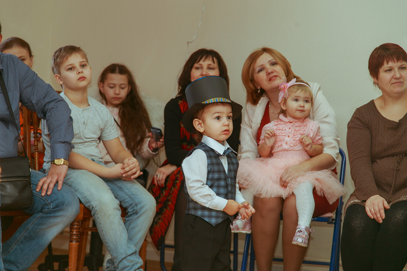 Фотогалерея новогоднего семейного праздника в Эклектик-студио 28 декабря 2013 года