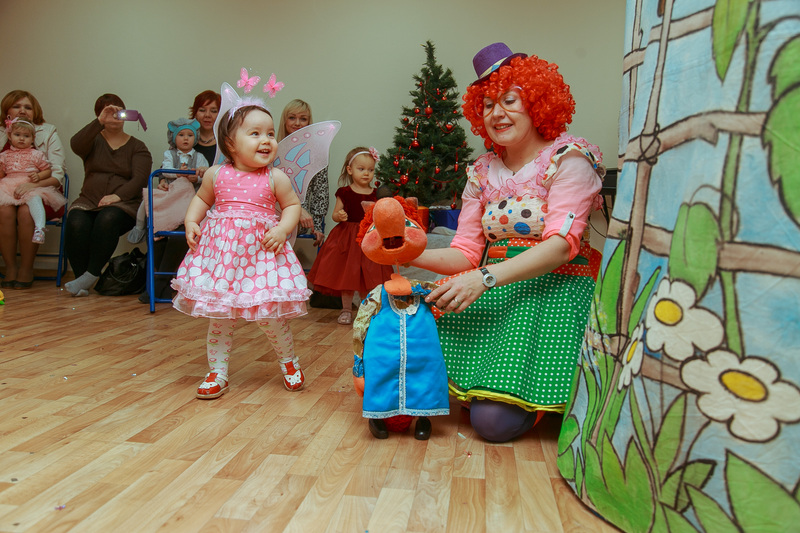 Фотогалерея новогоднего семейного праздника в Эклектик-студио 28 декабря 2013 года
