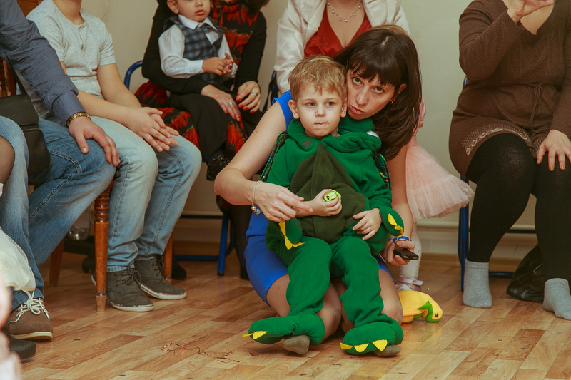 Фотогалерея новогоднего семейного праздника в Эклектик-студио 28 декабря 2013 года