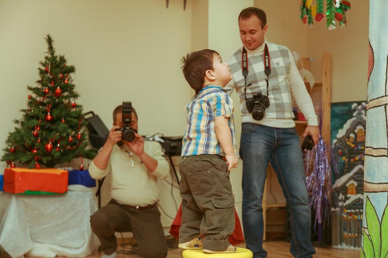 Фотогалерея новогоднего семейного праздника в Эклектик-студио 28 декабря 2013 года