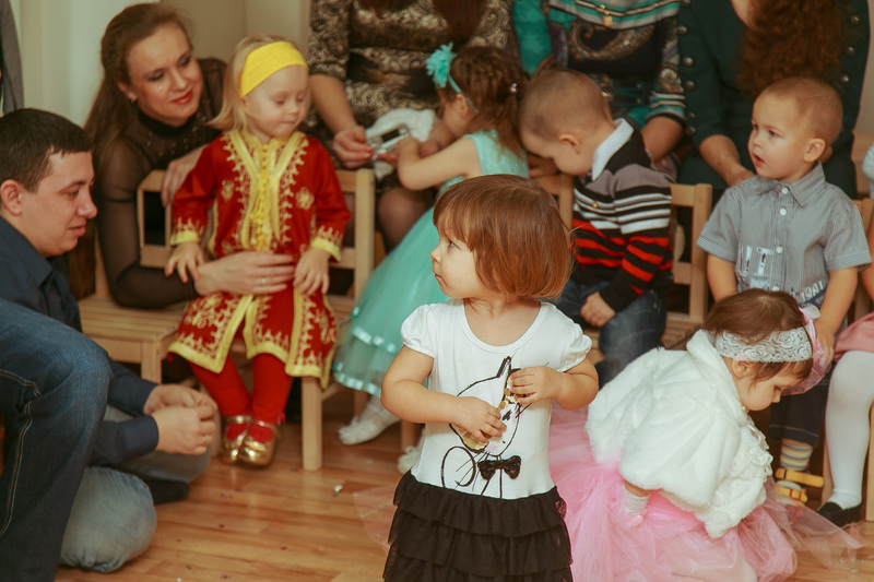 Фотогалерея новогоднего семейного праздника в Эклектик-студио 28 декабря 2013 года