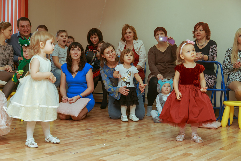 Фотогалерея новогоднего семейного праздника в Эклектик-студио 28 декабря 2013 года
