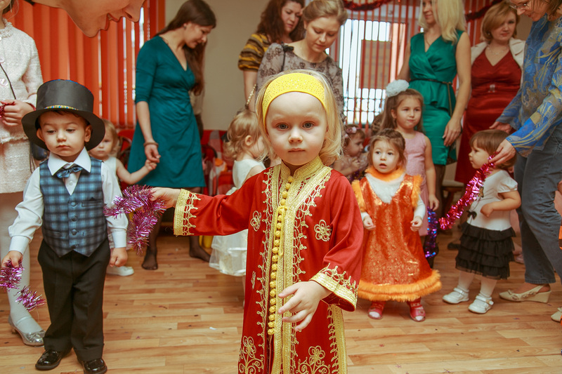 Фотогалерея новогоднего семейного праздника в Эклектик-студио 28 декабря 2013 года