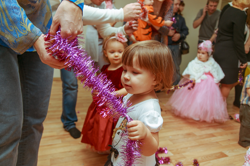 Фотогалерея новогоднего семейного праздника в Эклектик-студио 28 декабря 2013 года