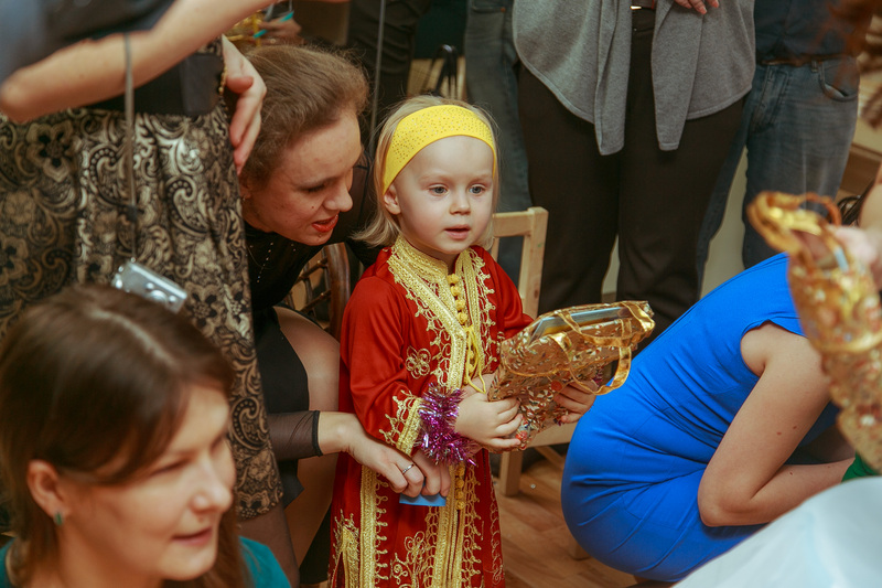 Фотогалерея новогоднего семейного праздника в Эклектик-студио 28 декабря 2013 года
