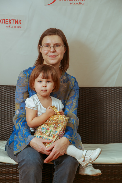 Фотогалерея новогоднего семейного праздника в Эклектик-студио 28 декабря 2013 года